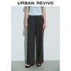 UR 2024 Autumn Women's Elastic Waist Wide-Leg Pants