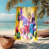 Ultra-Soft Beach Towel with Jelly Jamm Theme,Ideal for Pool - Camping, Diving - Perfect Travel Essential, Vibrant Beach Towel.
