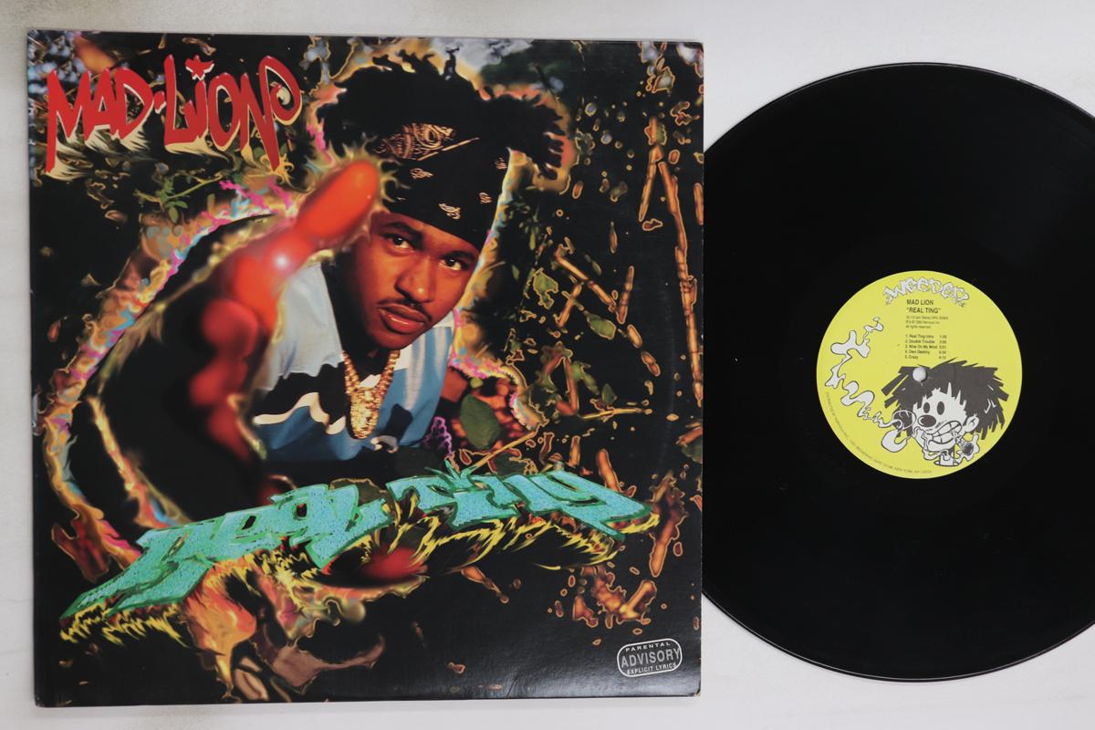 

LP Record MAD LION - Real Ting NRV20061 Weeded 1995 US Rap & Hip-Hop/R&B Used