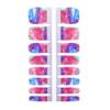 16 Series White-looking Long-lasting Waterproof Foot Patch Nail Art Sticker Nail Polish Film Nail Art Sticker