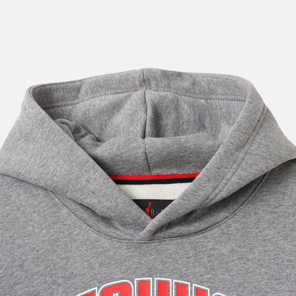 Jordan Brand Jumpman FW24 HBR FLC Pullover Hoodie Men hoodies Gray HQ0432-091