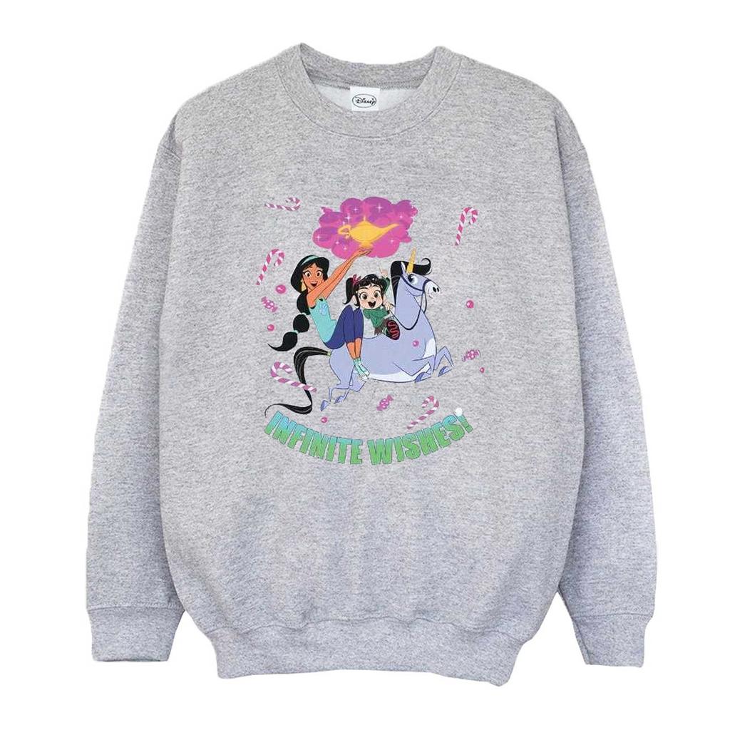 Disney Chlapecká mikina Wreck It Ralph Jasmine and Vanellope