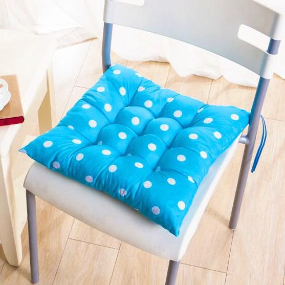 "Multi-color Comfort Cushions: Thick Soft Chair Pads for Home & Office"