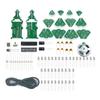 3D Colorful Three-dimensional Christmas Tree Parts Music/bluetooth DIY Electronic Kit