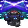 LED 10X10W 6 Head 4in 1  Moving Head Beam Light RG Laser Strobe Light DMX Stage Light RGB Beam Light Rotating Disco Party Bar Atmosphere
