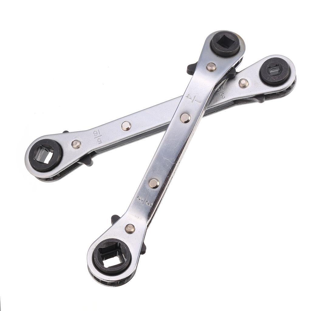 Buy Refrigeration Valve Air Conditioning Professional Tools Ratchet Manual Wrench 1/4 3/8 3/16 5