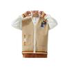 Puma Color Block Casual Long Sleeve Jacket Unisex Jacket Khaki 625798-83