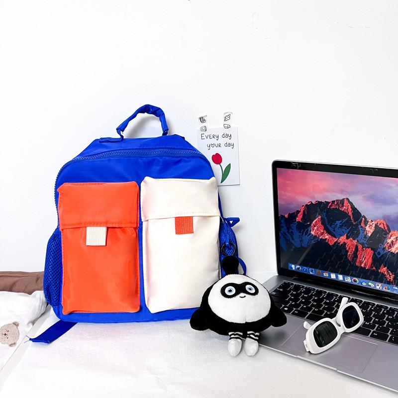 New Colorful Children's Backpack For Boys And Girls Durable Canvas Design For Ages 3 To 6