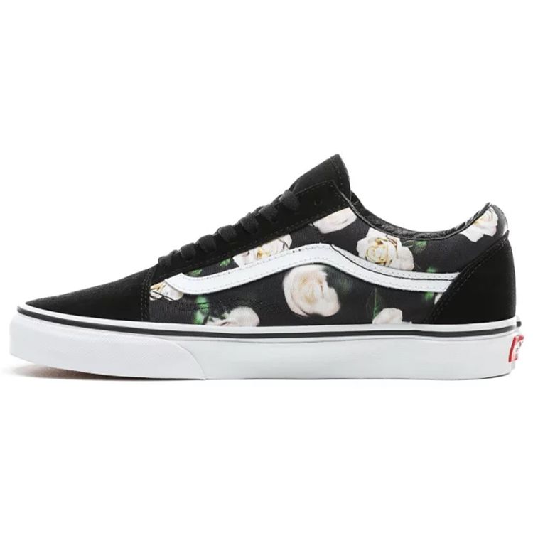 

Кроссовки унисекс Vans Old Skool Romantic Flower Blue Black True-White VN0A38G1VRK
