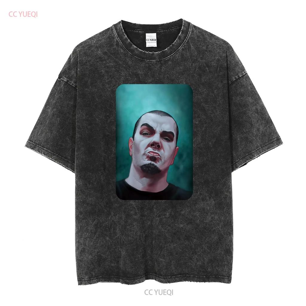 Phil Anselmo Superjoint Ritual Down Grafik Baumwolle Unisex T-Shirt Tee Vintage Gewaschen Stilvoll Designerkleidung Leicht Mode