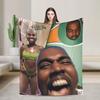 K-kanyes W-wests Funny Meme Throw Blanket for Couch Cozy Plush Blanket 50x60 Inches Multiple Sizes Bedspread for All Seasons