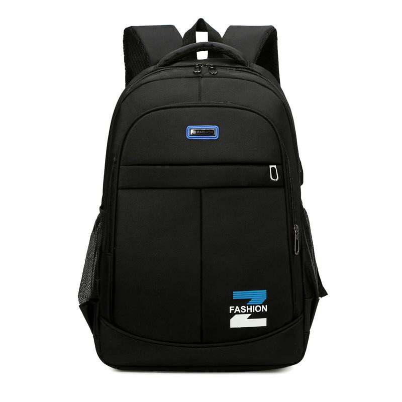 Schoolbag Light and simple backpack wholesale leisure business computer backpacking travel large capacity burden reduction middle school students