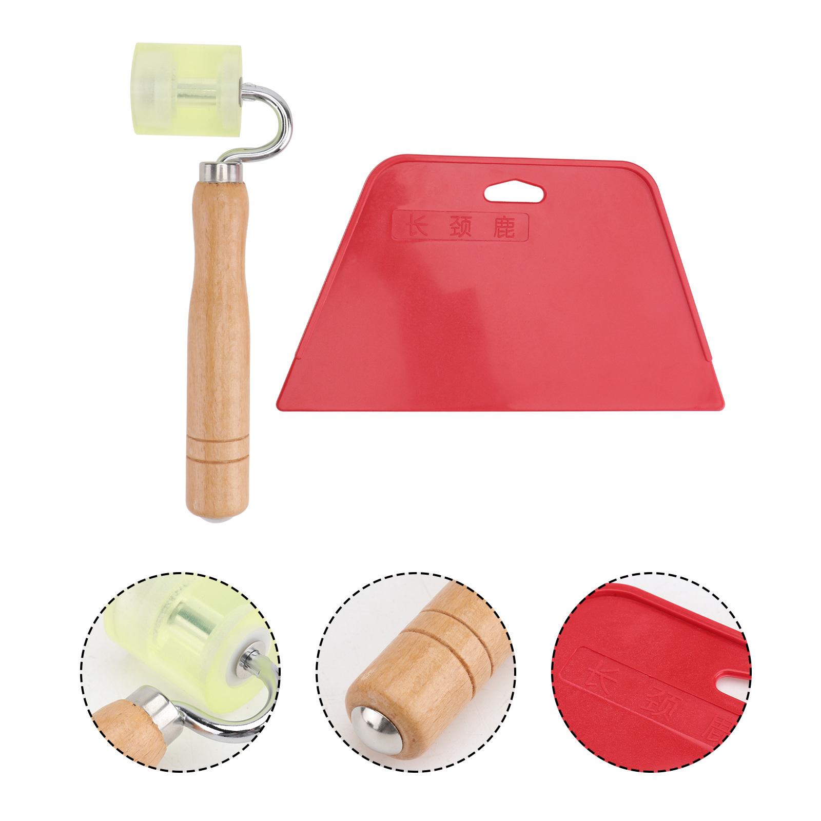 

Wallpaper Construction Tool Seam Flat Roller Wooden Pressure Wheel for DIY Home Decoration Apply Hand Tool China Mainland