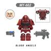 Knights Blood War Angels Black Hammer Templars War Soldiers Hammers Action Figures Building Blocks Bricks Kids DIY Toys Gifts
