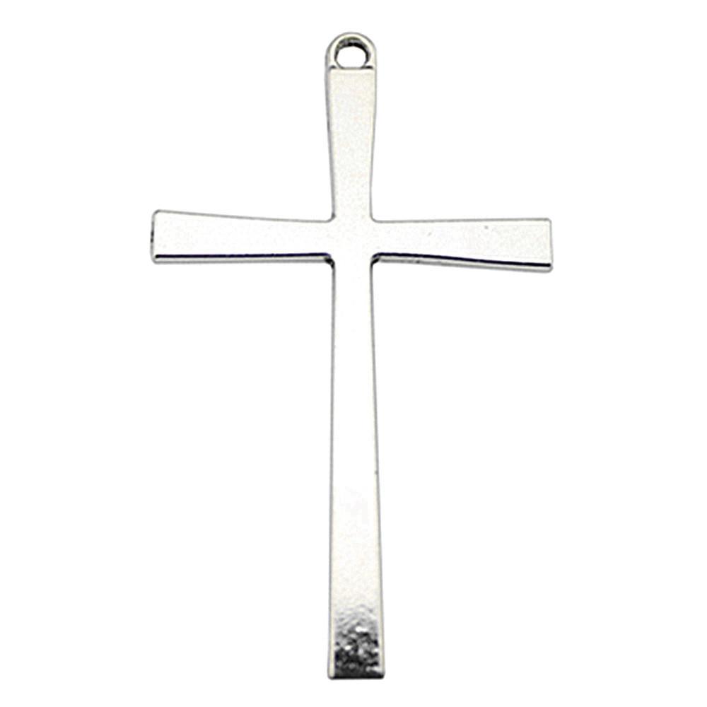 Hollow Cross Charms Multi Color Alloy Pendants For Gothic Christian Jewelry Accessories