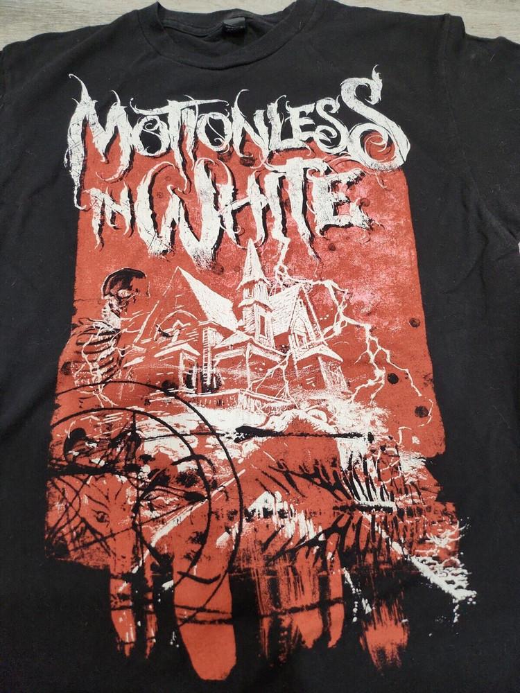 

Motionless In White Band TShirt Cotton Black S To 5XL Tee MO461 Unisex T-Shirt XXL