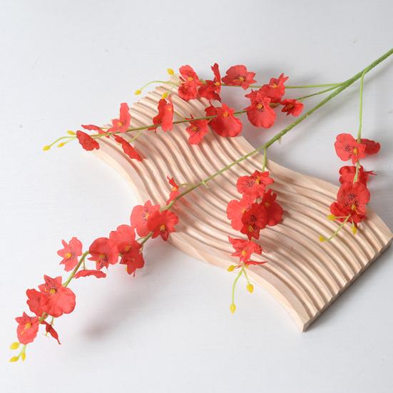 39" Artificial Phalaenopsis Flowers 5 Stems Faux Orchids Plants for Vase Bridal Shower Home Party Wedding Decoration