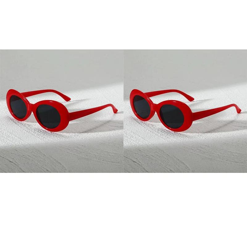123Pcs Fashionable Oval Frame Glasses With Retro Academic Style Suitable For Street Pography And As A Holiday Gift