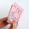Green Flash Miffy PVC Book Pink Cover, Paperback, BM-213,