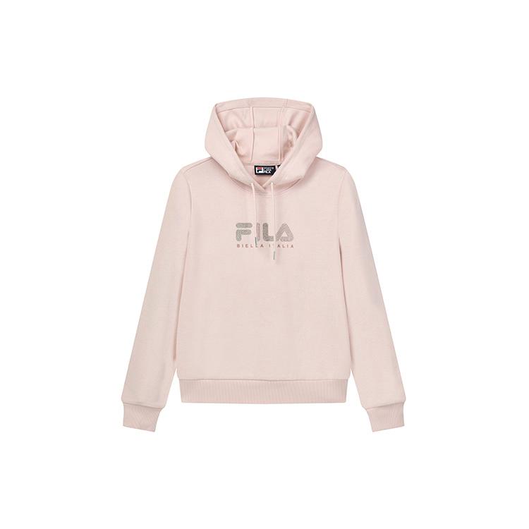 

New FILA Sweatshirts Women s Cinnamon Apricot Pink F11W147209F-LP M