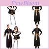 M-xl Stylish Priest Costume For Adults Comfortable Cotton Blend Fabric For Parties