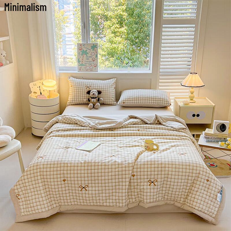 

Summer Knitted Cotton Blend Quilt