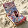 T-toilet-B-bound  anime cute H-hanako-kun Towel Beach Quick Dry Soft Pool Towels Gift for Travel Gym Shower Camping sports