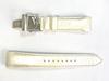 L09G011J9 SEIKO Brightz 21mm Leather for Strap, Crocodile, White, SAGA142/ 8B54-0AY0