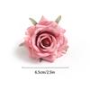 10/20Pcs Artificial Rose Flowers 6.5CM Silk Fake Flowers for Home Room Decor Party Garden Wedding Decoration DIY Gifts Accessory