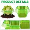 20pcs Vegetable Protector Plant Snail Collar Guard with Hood Protective Gardening Dome Vegetable Protective Cover Slug Collar