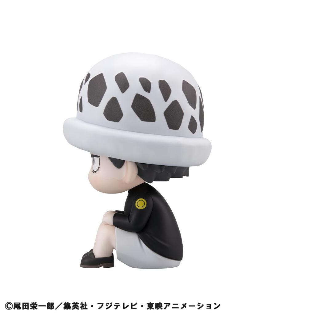 MegaHouse Rukappu ONE PIECE Trafalgar Law Childhood Approximately 110mm PVC Painted Movable Figure Ver.