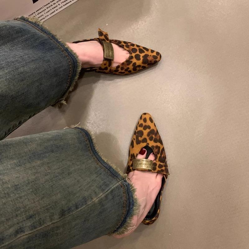 French Single Shoes, Flat Shoes, Height Increase In Spring and Autumn, Small Fragrant Single Shoes, Soft-soled Shoes, Retro Mary Jane Women's Shoes