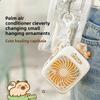 2025 Cute Capybara Mini Portable Fan Handheld Small Fan Charging 3-Speed Handheld Fan Suitable For Office Outdoor Travel