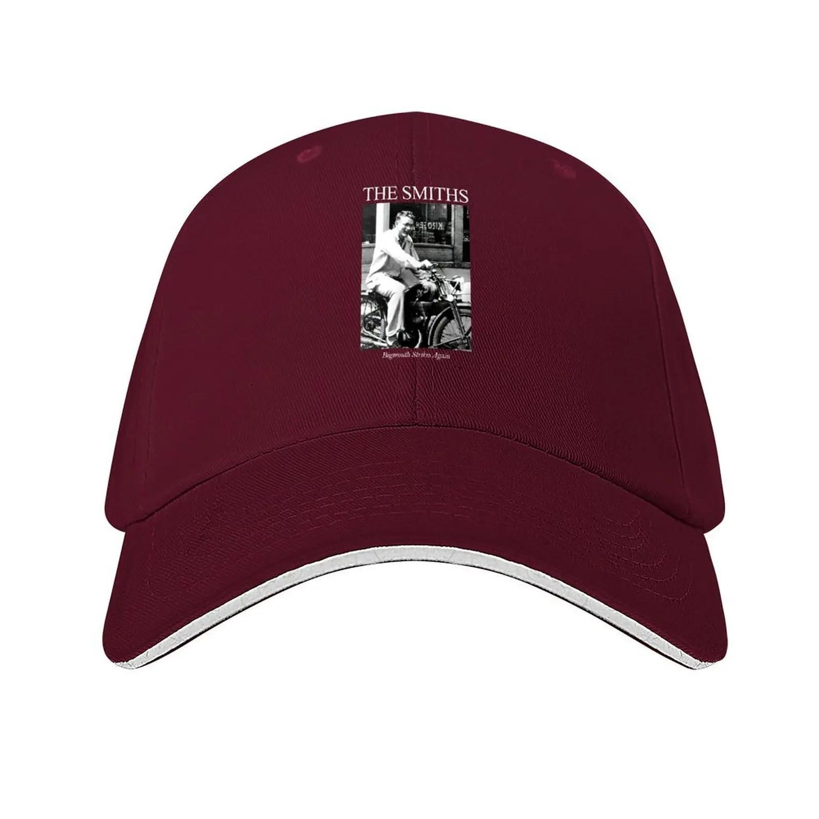 Bigmouth Strikes Again Dark and Purple Heather Baseball Cap summer hat funny hat derby hat Unisex Caps Womens
