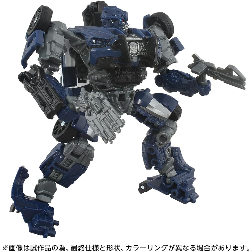 Takara Tomy T-Spark Studio Series Transformers TS-16 Decepticon Barricade Action Figure with Articulated Joints