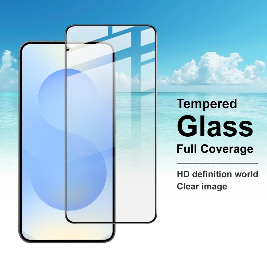 IMAK Vollflächige Schutzfolie aus gehärtetem Glas der Pro+ Serie für Samsung Galaxy A27, A37 und A57 5G (169 mm)