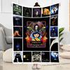 Coraline's Magical Adventure Flannel Blanket-Soft and Suitable for Sofas,Beds,Offices,Travel,All Seasons,Great Gift for Holidays and Birthdays.