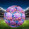 K Print Size 5 Soccer Ball, PU Wear Resistant Football for Match Training and Daily Practice, Birthday Gift for Soccer Fans