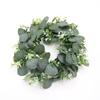 Eucalyptus Money Leaf Grass Ring Door Wreath