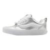 Vans Knu Skool Retro Comfortable Support Low Top Skate Shoes Unisex Sneakers Silver VN000E9XSLV