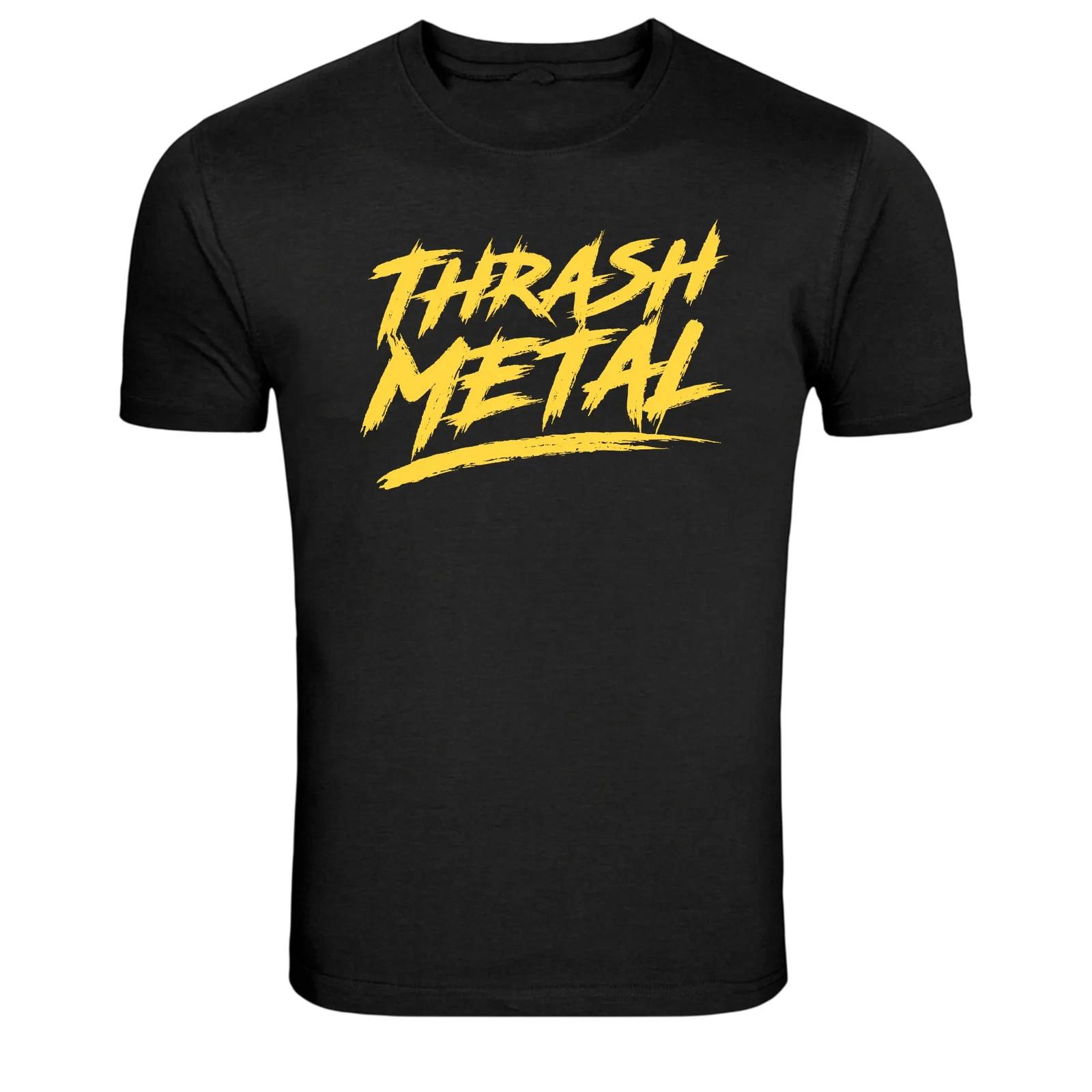 Thrash Metal Heavy Music Band Style T-Shirt L