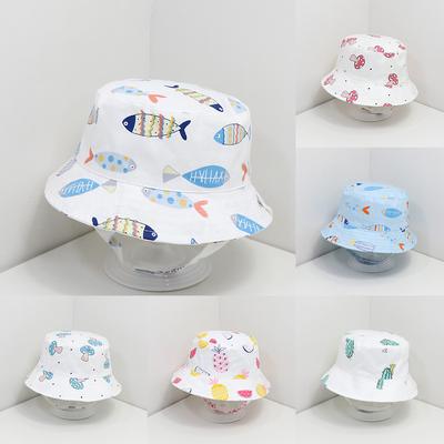 Mode Kinder Sommer Druck Sonnenschutz Sonnencreme Hut Mütze