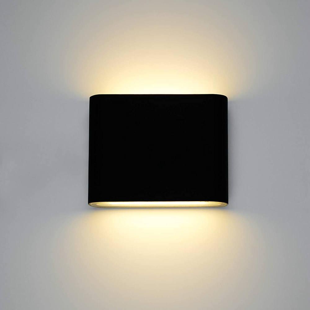 Outdoor Waterproof Minimalist Ultra-Thin Wall Light for Bedroom, Living Room, Corridor, Staircase, or Courtyard