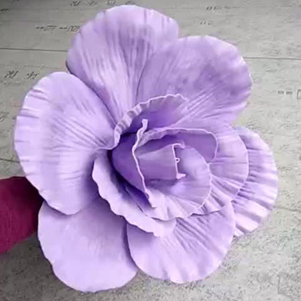 NEW 40CM Artificial Flower Large Size 40cm Length Artificial Peony Flower Rose Branch PE Foam Fake Flower Road