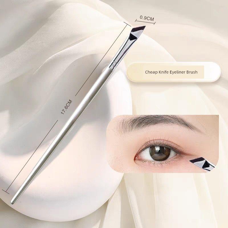 

Sickle Eye Countour Brush Pony Hair Nose Wing Blending Brush Oblique Head Repair Finger Belly Shadow Brush Animal Hair a Makeup Brush Pony hair Pony Hair [Sickle Eyeliner Brush]