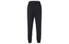 Adidas ESSENTIALS 3 Stripes Vintage Classic Logo Drawstring Fleece Lined Patchwork Knitted Sweatpants Men's Black FI1476