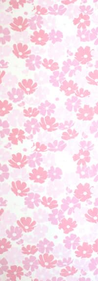 Dyeing Anbo Hand Towel Light Authentic Made in 35cm x 100cm "Cosmos Full, Pink" Dyed, 100% Cotton, Tokuoka, Japan,