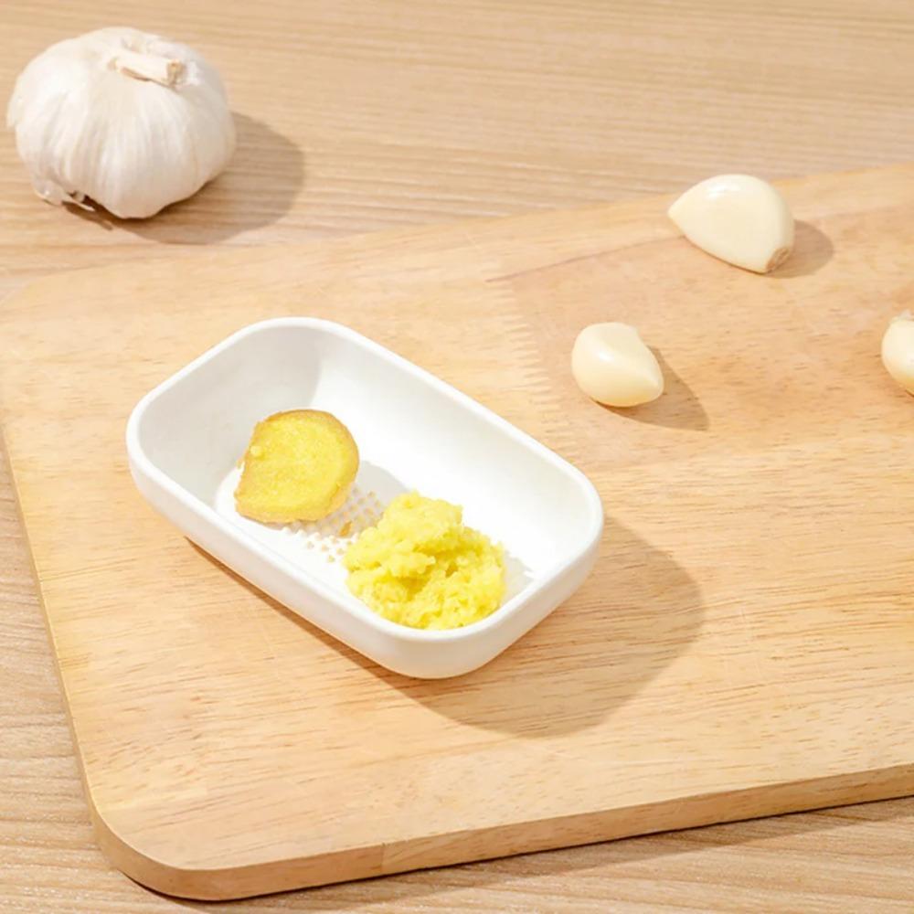 Rectangle Garlic Masher Manual Ginger Grater Tool Kitchen Tools Ginger Grinder Complementary Food