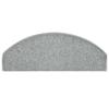 Stair Mats 30 Pcs. Light Gray 65X24X4 Cm