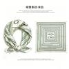 [111 Mulberry Silk] Spring and Autumn Versatile Colorful Scarf Small Scarf Silk Scarf 11cm Small Square Scarf Women